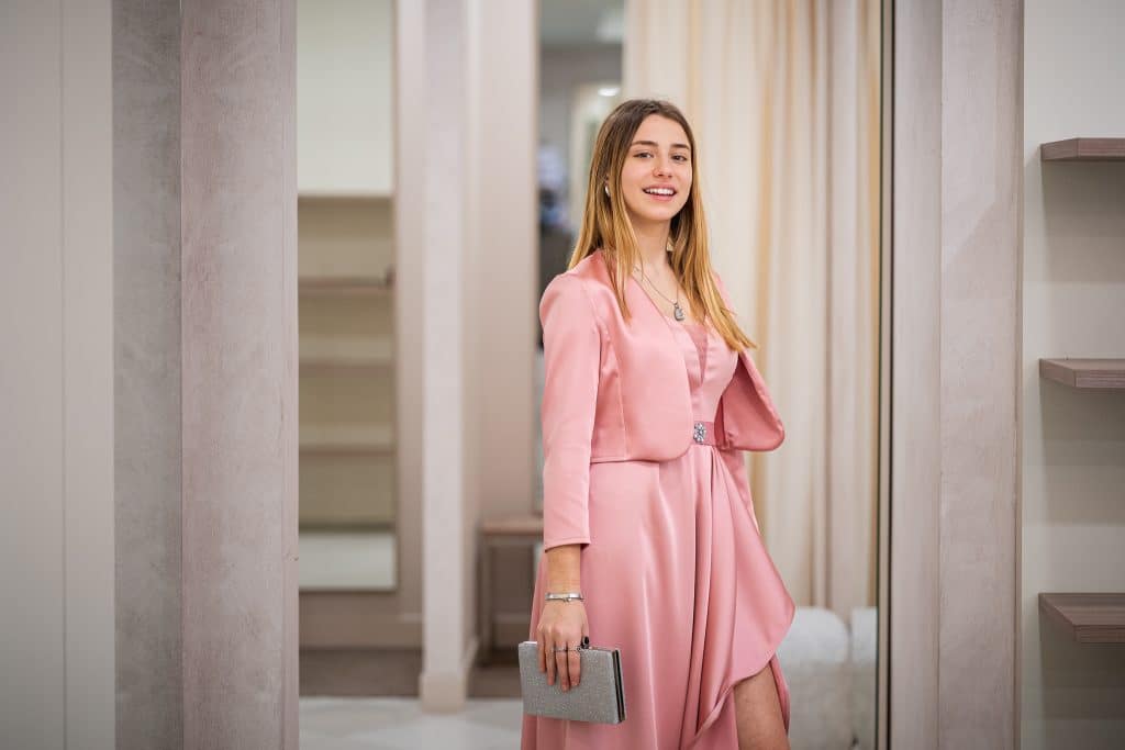 Abito glamour stile ed eleganza